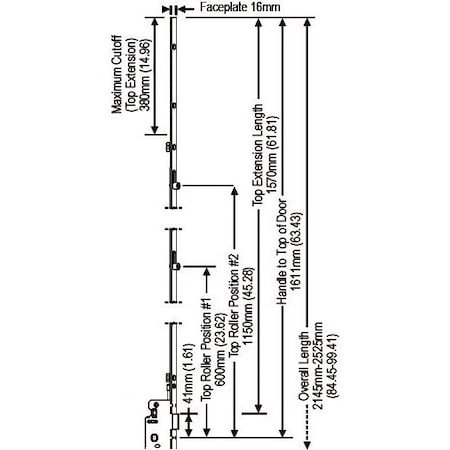 Strybuc Manual 4 Roller Top Ext 850-8778863